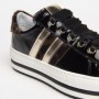 SNEAKERS NERO GIARDINI JUNIOR